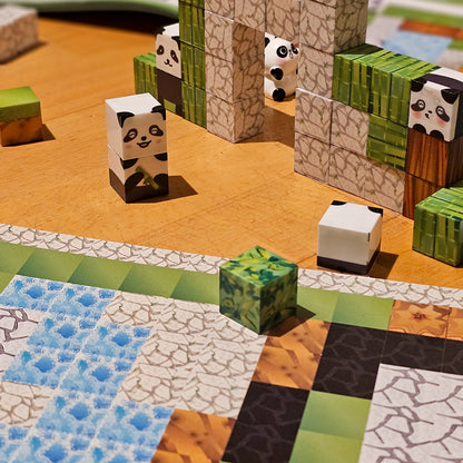 Panda Paradis - Klikklods - 100 stk.