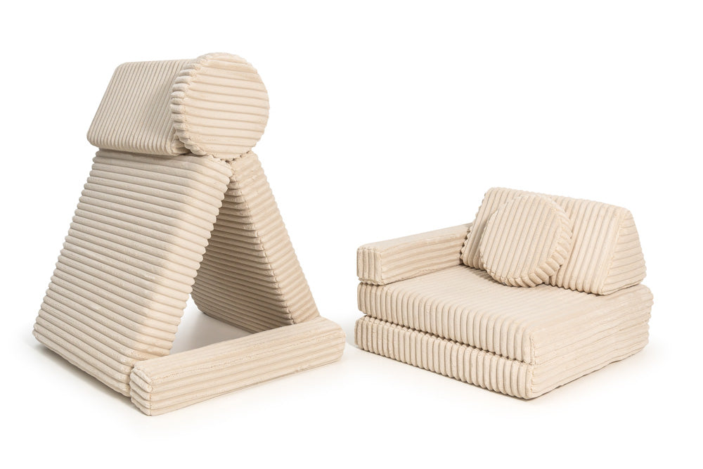 Shappy Legesofa – Waffle – Cream Beige