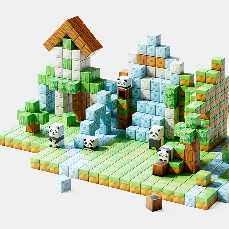 Panda Paradis - Klikklods - 100 stk.