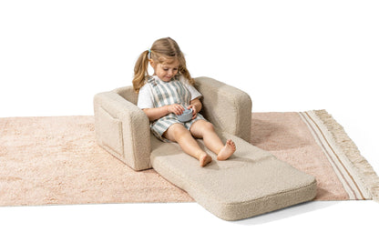Lumi Børnestol – Teddy – Light Beige