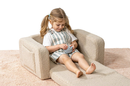 Lumi Børnestol – Teddy – Light Beige