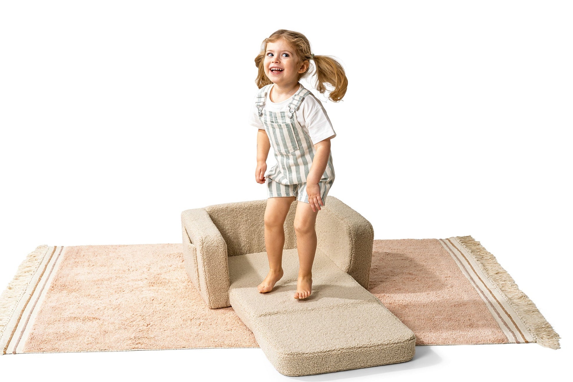 Lumi Børnestol – Teddy – Light Beige