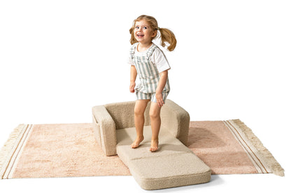 Lumi Børnestol – Teddy – Light Beige