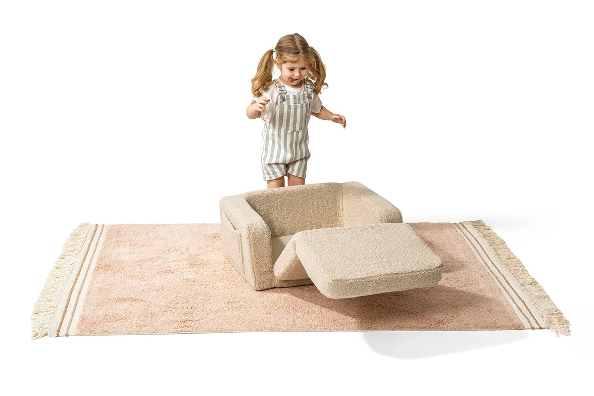 Lumi Børnestol – Teddy – Light Beige