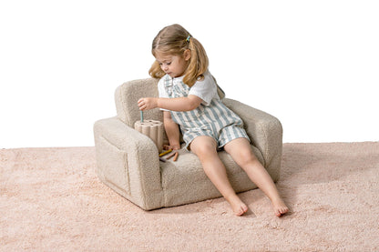 Lumi Børnestol – Teddy – Light Beige