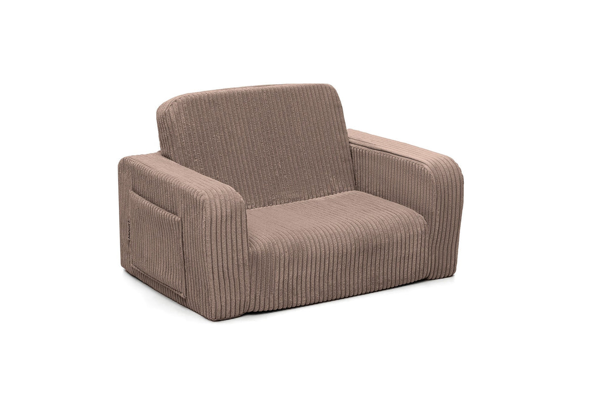 Lumi Børnestol – Corduroy – Chocolate