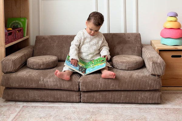 Shappy Legesofa Mini – Corduroy – Chocolate