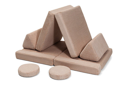 Shappy Legesofa Mini – Corduroy – Chocolate