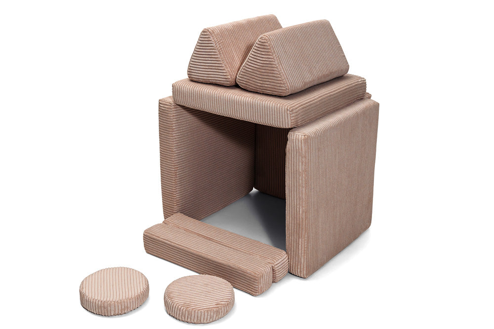 Shappy Legesofa Mini – Corduroy – Chocolate