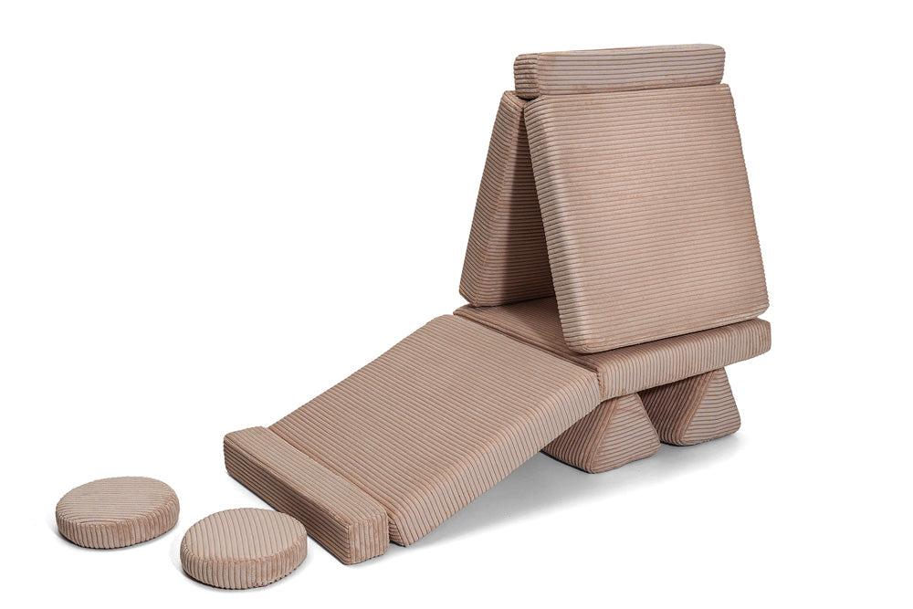 Shappy Legesofa Mini – Corduroy – Chocolate