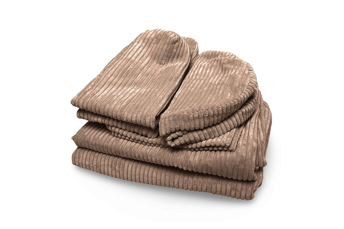 Betræk til Shappy Legesofa – Corduroy – Chocolate