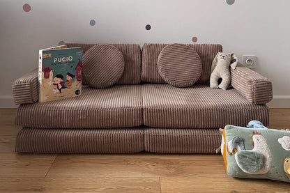 Shappy Legesofa Mini – Corduroy – Chocolate