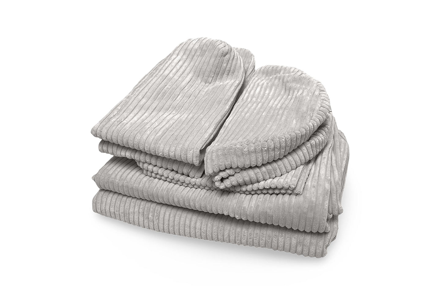 Betræk til Shappy Legesofa – Corduroy – Pebble