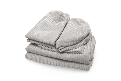 Betræk til Shappy Legesofa – Corduroy – Pebble