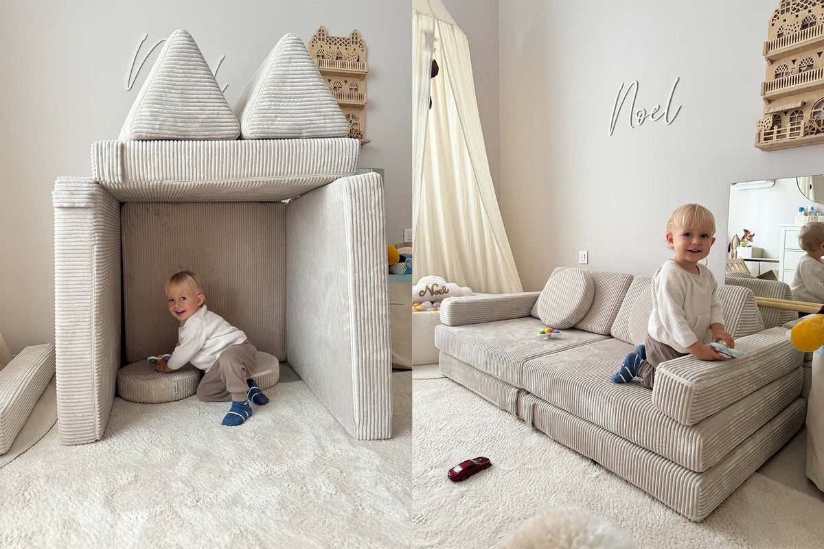Shappy Legesofa – Corduroy – Vanilla