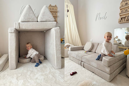 Shappy Legesofa – Corduroy – Vanilla