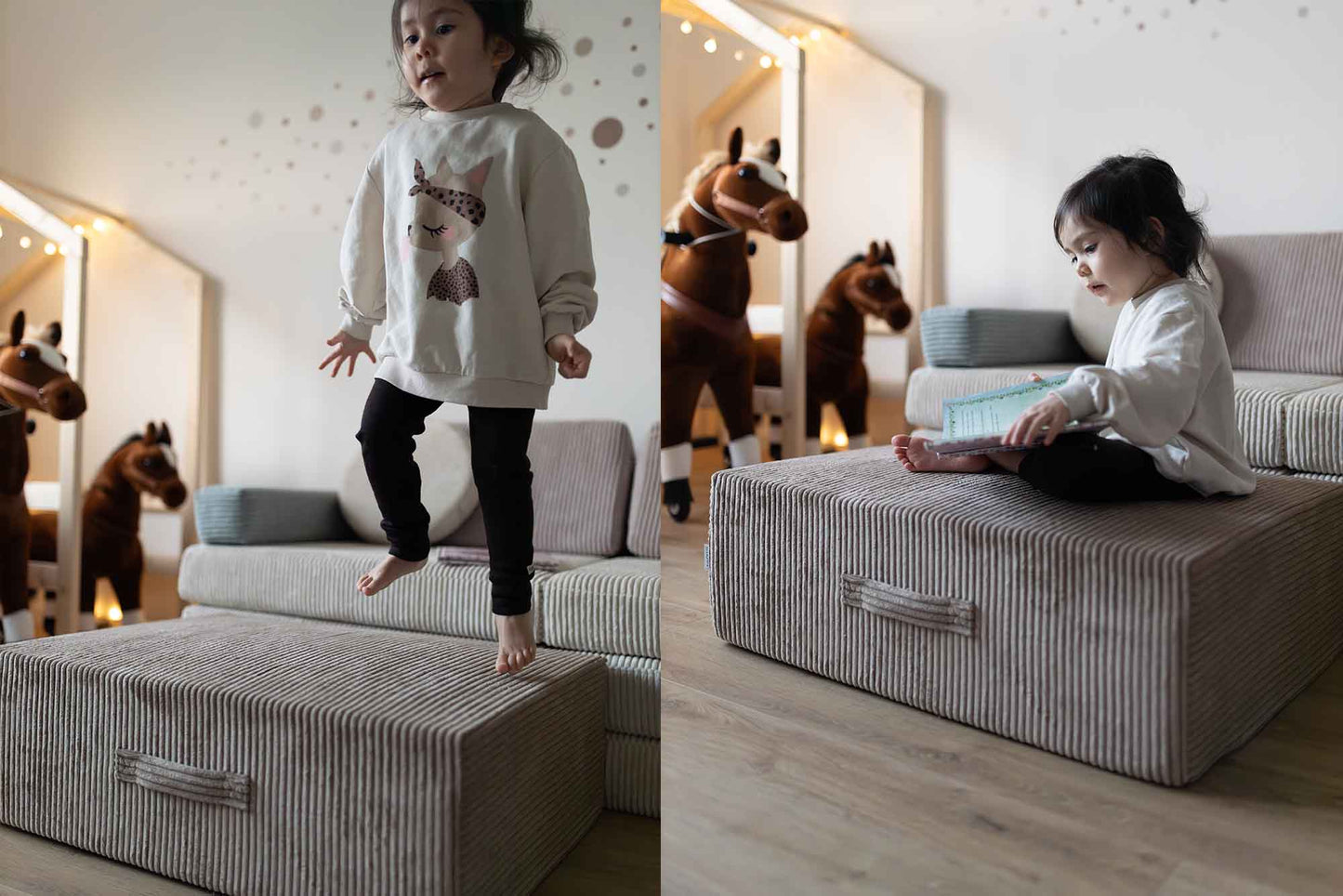 Shappy Trampolin – Corduroy – Chocolate