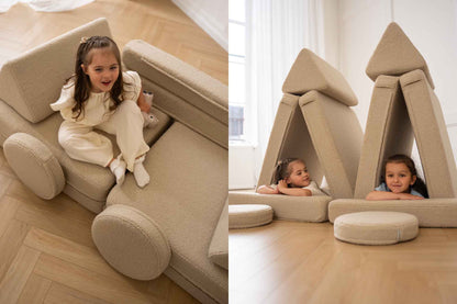 Shappy Legesofa – Teddy – Light Beige